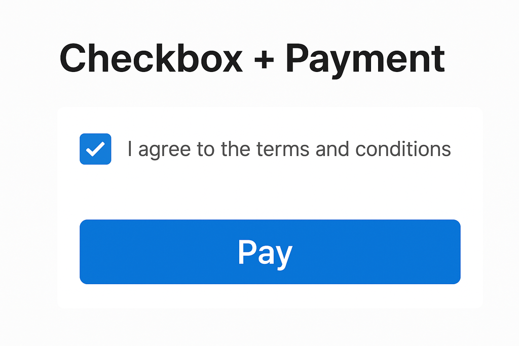 Модуль Checkbox+Payment