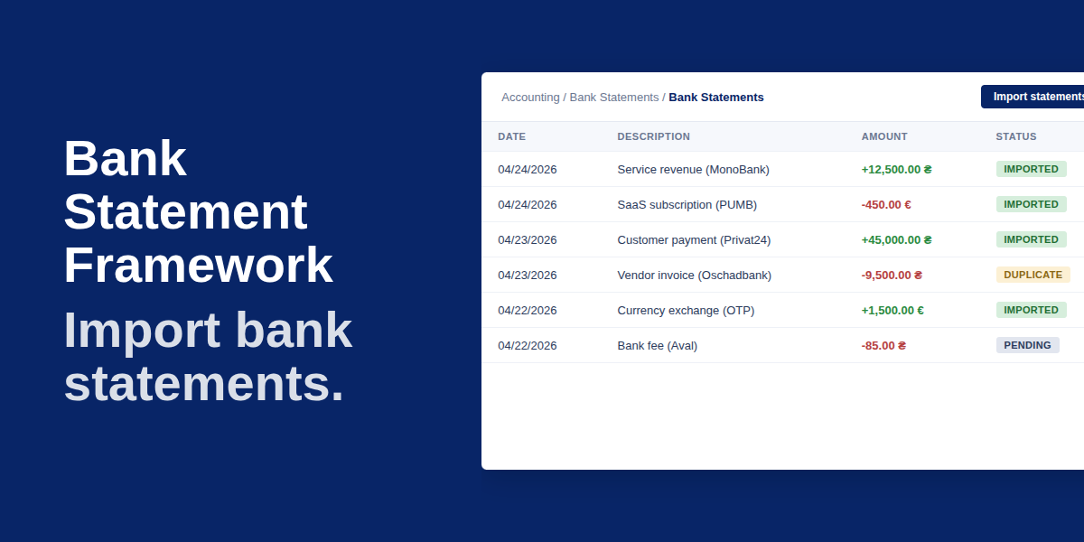 Bank Statement