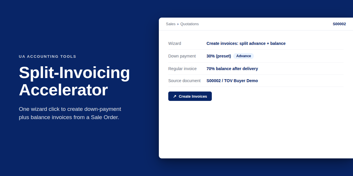 Split-Invoicing Accelerator